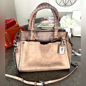 Frye Medium Demi crossbody bag, burgundy/burnt apple